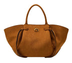 Borsa a mano/ tracolla Allegra scamosciata cognac B27GU170 SG223706