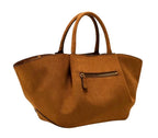 Borsa a mano/ tracolla Allegra scamosciata cognac B27GU170 SG223706