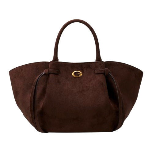 Borsa a mano/ tracolla Allegra scamosciata espresso B27GU169 SG223706