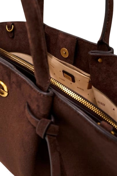 Borsa a mano/ tracolla Allegra scamosciata espresso B27GU169 SG223706