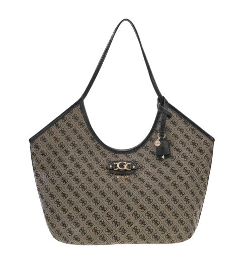 Borsa Guess Samantha tote black logo B27GU174 JT231323