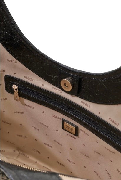 Borsa Guess Samantha tote black logo B27GU174 JT231323