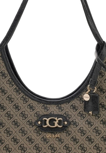 Borsa Guess Samantha tote black logo B27GU174 JT231323