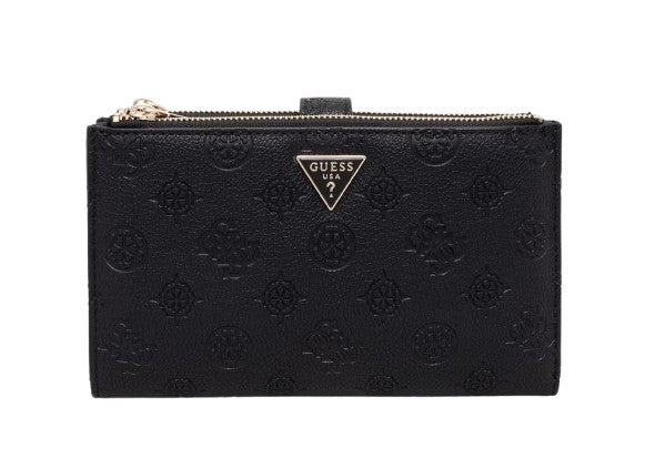 Portafoglio Guess Blake SLG double zip organizer black logo A27GU59 PD2222157