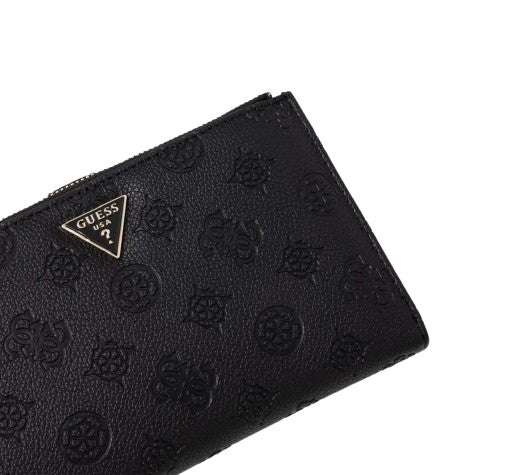 Portafoglio Guess Blake SLG double zip organizer black logo A27GU59 PD2222157