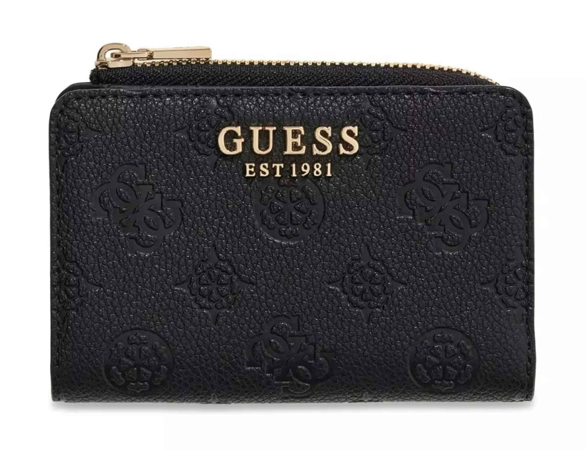 Portafoglio donna Guess Blake zip around card case black A27GU60 PD2222156