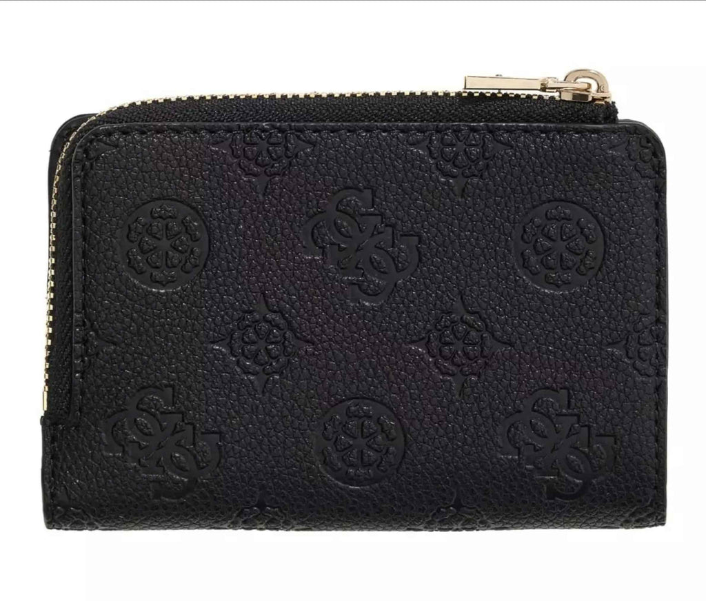 Portafoglio donna Guess Blake zip around card case black A27GU60 PD2222156