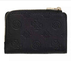 Portafoglio donna Guess Blake zip around card case black A27GU60 PD2222156