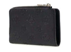 Portafoglio donna Guess Blake zip around card case black A27GU60 PD2222156
