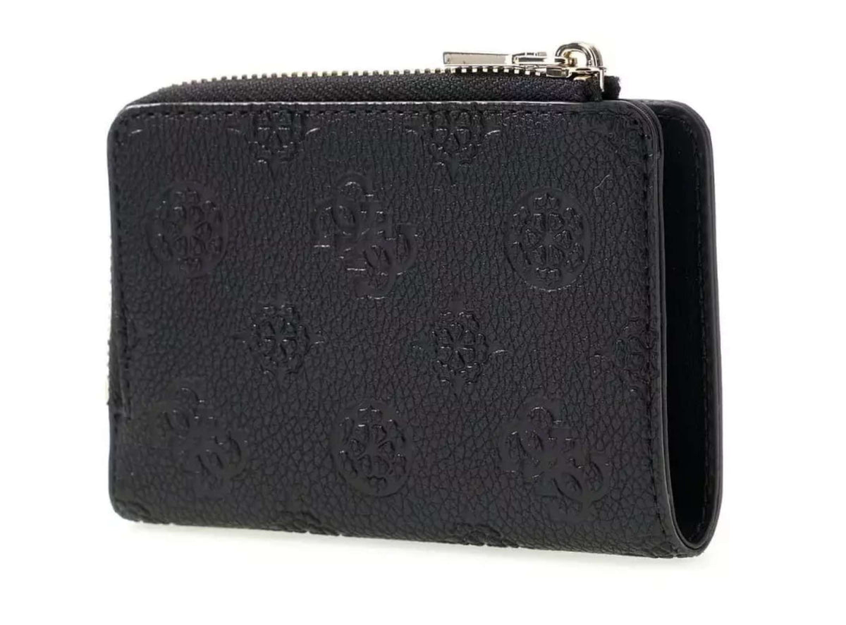 Portafoglio donna Guess Blake zip around card case black A27GU60 PD2222156