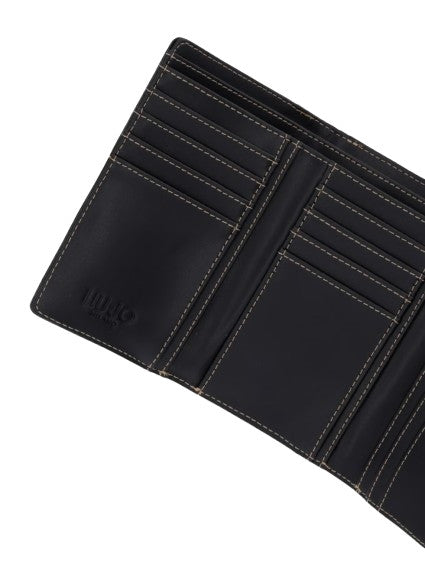 Portafoglio Liu-Jo Caliwen M Trifold Nero A27LJ15 AF6172 E1120