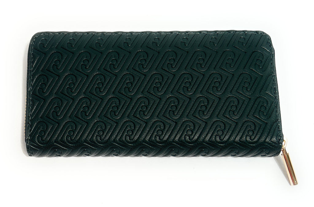Portafoglio Liu-Jo Caliwen XL zip around verde foresta A27LJ14 AF6170 E1141
