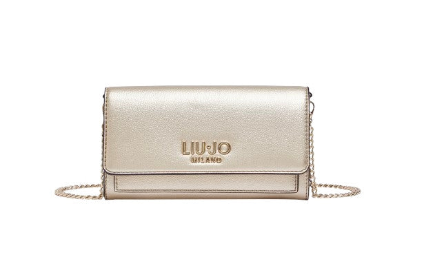 Portafoglio Liu-Jo Caliwen XL Bifold w/chain light gold A27LJ17 AF6191 E1120