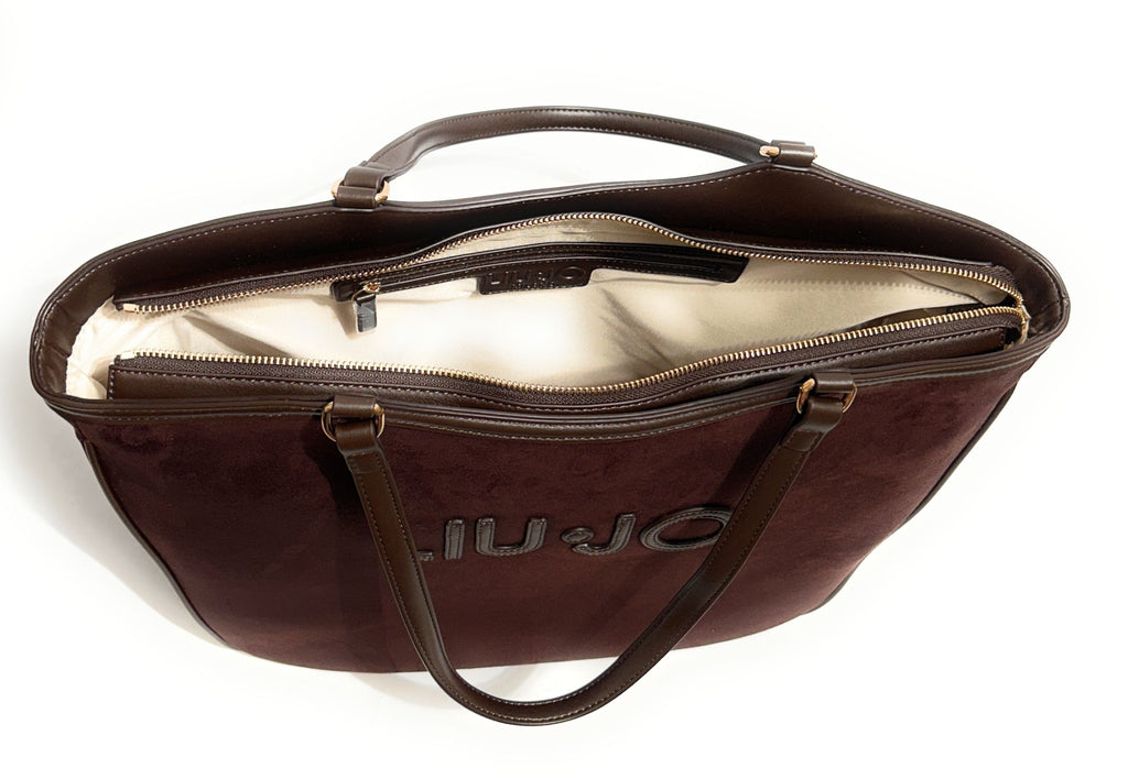 Borsa Liu-jo a mano/spalla L Tote Ferielle deep brown B27LJ66 AF6117 T711A 91419