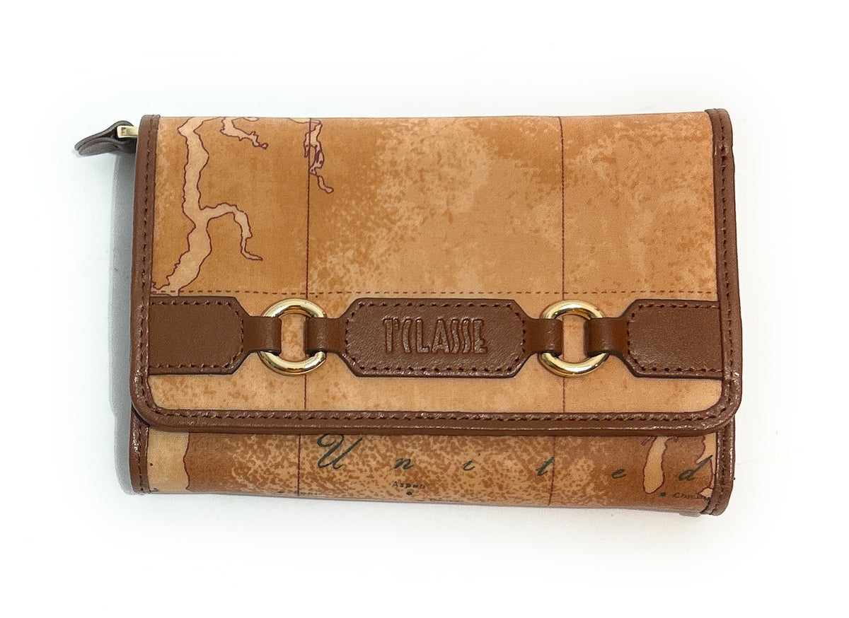 Portafoglio donna Alviero Martini 1A Classe bifolder medium chestnut A27PC01 L PQ57 S578