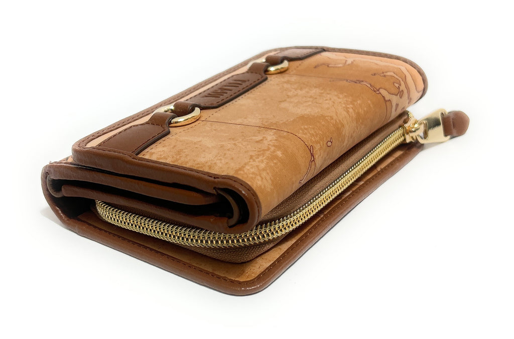 Portafoglio donna Alviero Martini 1A Classe bifolder medium chestnut A27PC01 L PQ57 S578