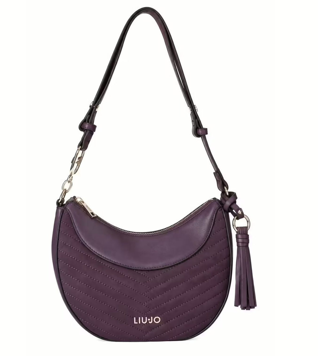 Borsa donna Liu-jo Cirry Hobo M red aubergin B27LJ75 AF6186 T760A 91718