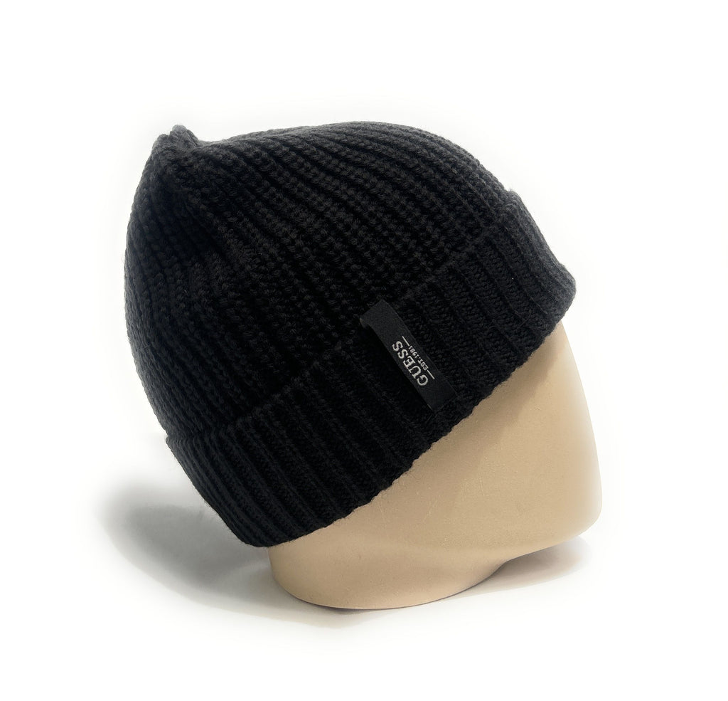 Berretto Uomo Guess beanie black C27GU23 AM9681POL01