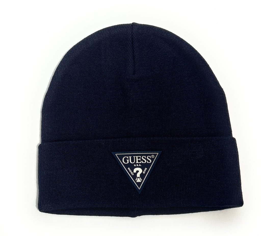 Berretto Uomo Guess beanie blu C27GU24 AM9683POL01