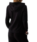 Felpa aperta donna Liu Jo con zip nero E27LJ32 TF6134 FS576 22222