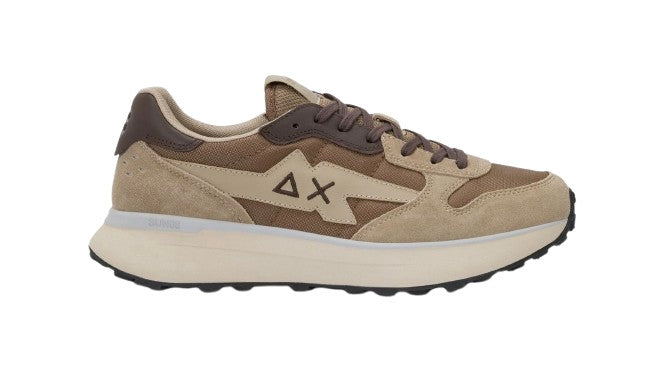 Sneaker running Sun68 Niki 4.0 winter 77 beige scuro U27SU23 Z46134