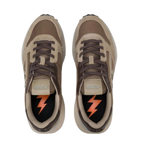 Sneaker running Sun68 Niki 4.0 winter 77 beige scuro U27SU23 Z46134