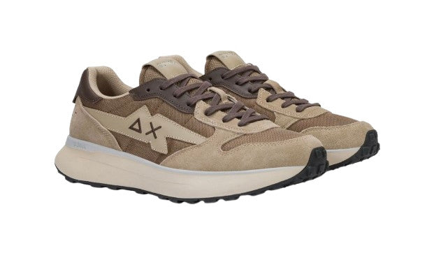 Sneaker running Sun68 Niki 4.0 winter 77 beige scuro U27SU23 Z46134