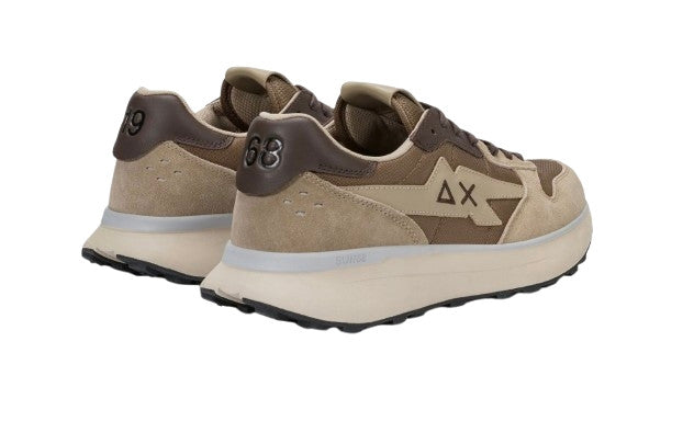 Sneaker running Sun68 Niki 4.0 winter 77 beige scuro U27SU23 Z46134