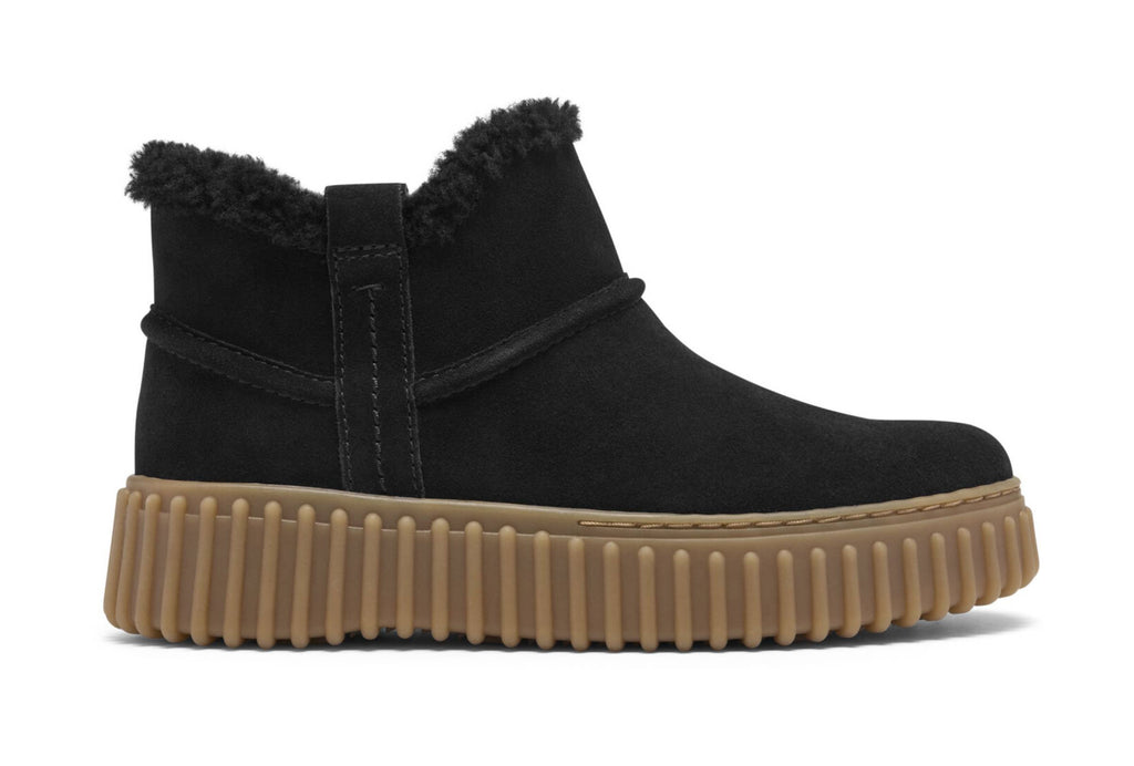 Stivaletto donna Clarks Torhill Warm suede black D27CL03 26320239