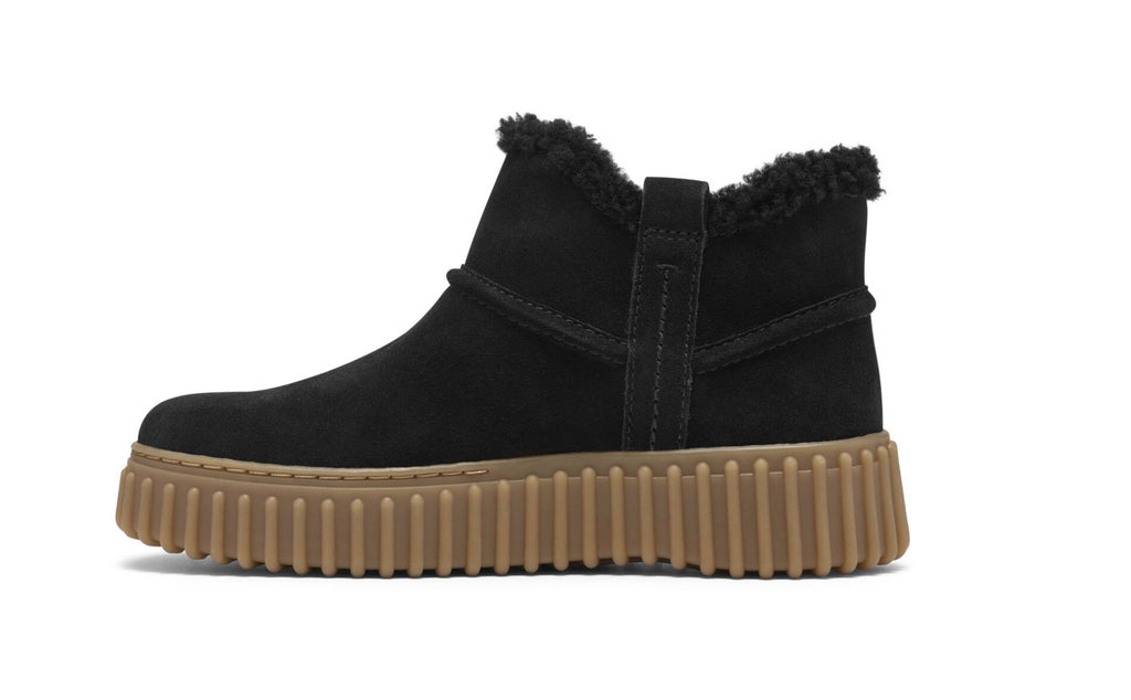 Stivaletto donna Clarks Torhill Warm suede black D27CL03 26320239