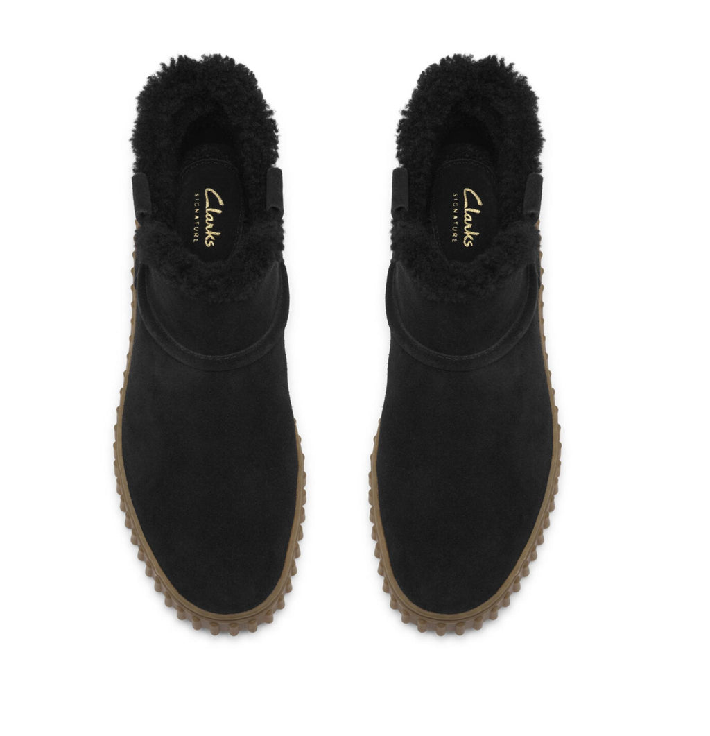 Stivaletto donna Clarks Torhill Warm suede black D27CL03 26320239