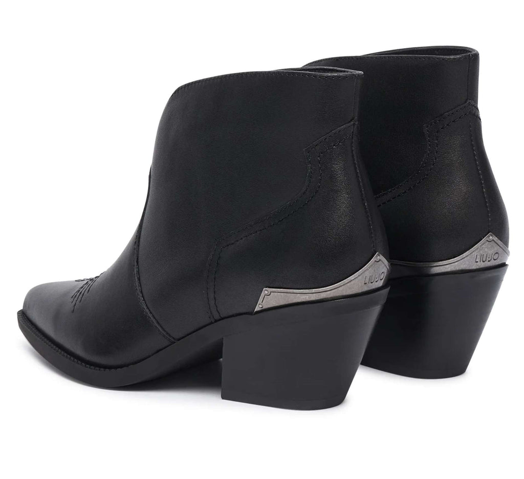 Stivaletto texano Liu-Jo ankle boot Austin 03 black D27LJ24 SF6063 P0102 22222