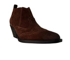 Stivaletto texano Liu-Jo ankle boot Austin 04 suede chocolate D27LJ27 4B7001 PX002 S1815