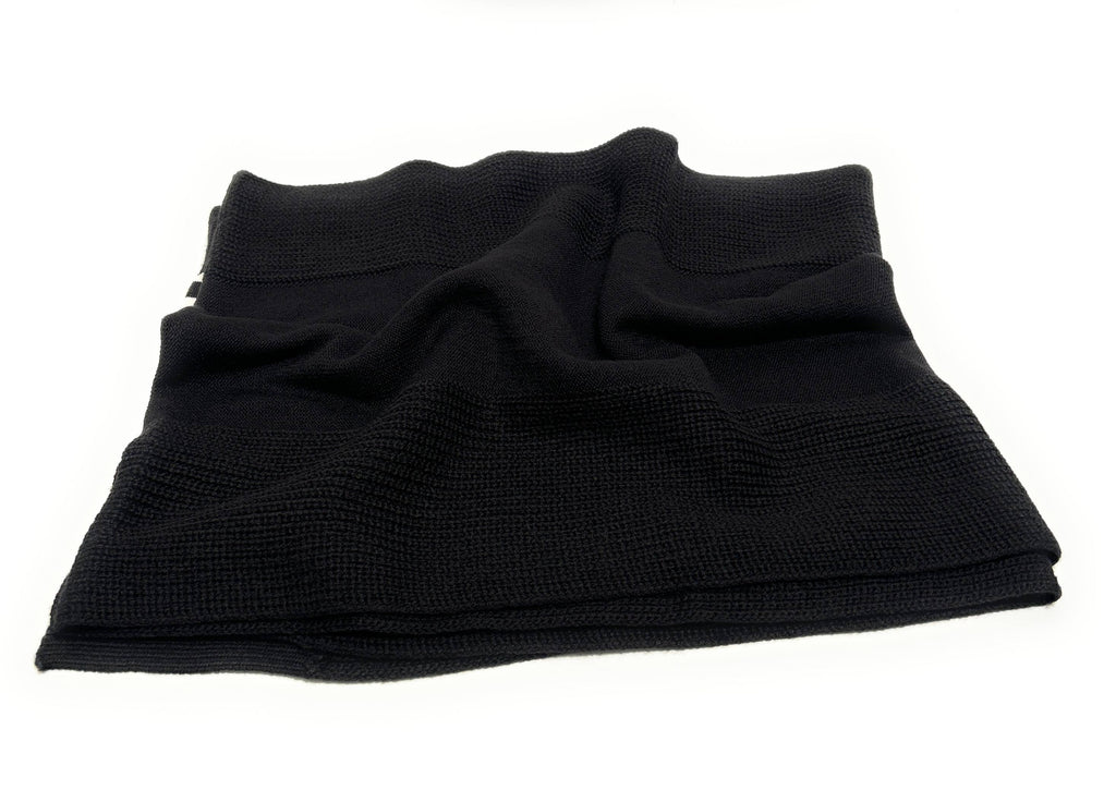 Sciarpa donna Liu Jo in maglia nero C27LJ01 TF6234 MA22S A3521
