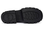 Scarpe donna Buffalo stivaletto Bravr biker lo vegan nappa black D27BF07 BN1220067