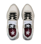 Sneaker donna Sun68 Stargirl strass logo 31 bianco panna D27SU16 Z46223