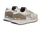 Sneaker donna Sun68 Stargirl strass logo 31 bianco panna D27SU16 Z46223
