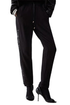 Pantalone donna Liu Jo in felpa nero E27LJ36 TF6143 FS576 D3063