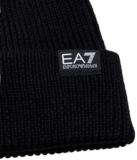 Berretto EA7 Emporio Armani beanie black C27EA09 7X000312 AF29587 UC001