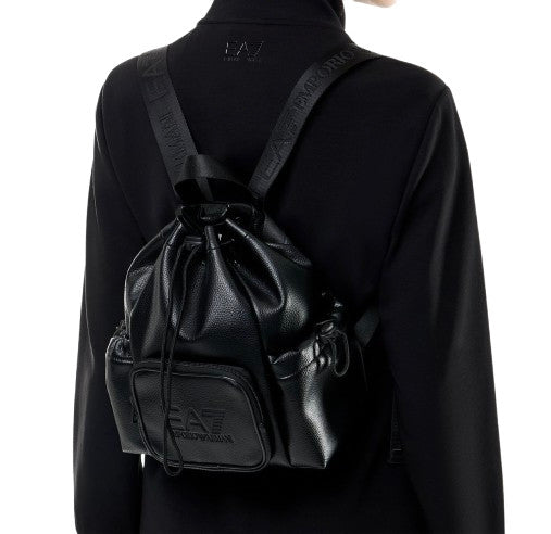 Borsa zaino EA7 Emporio Armani train mini backpack black UB27EA10 7W001617 AF27199 UC001