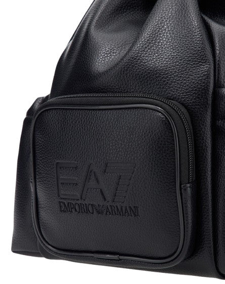 Borsa zaino EA7 Emporio Armani train mini backpack black UB27EA10 7W001617 AF27199 UC001