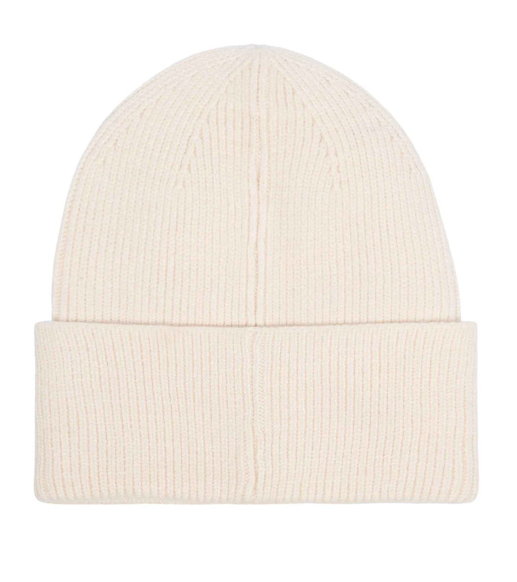 Berretto Liu jo beanie con logo burro C27LJ43 2F6022 MA38S 00192