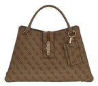 Borsa donna Guess a mano/tracolla Yvonne latte logo B27GU192 SG237822