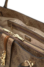 Borsa donna Guess a mano/tracolla Yvonne latte logo B27GU192 SG237822