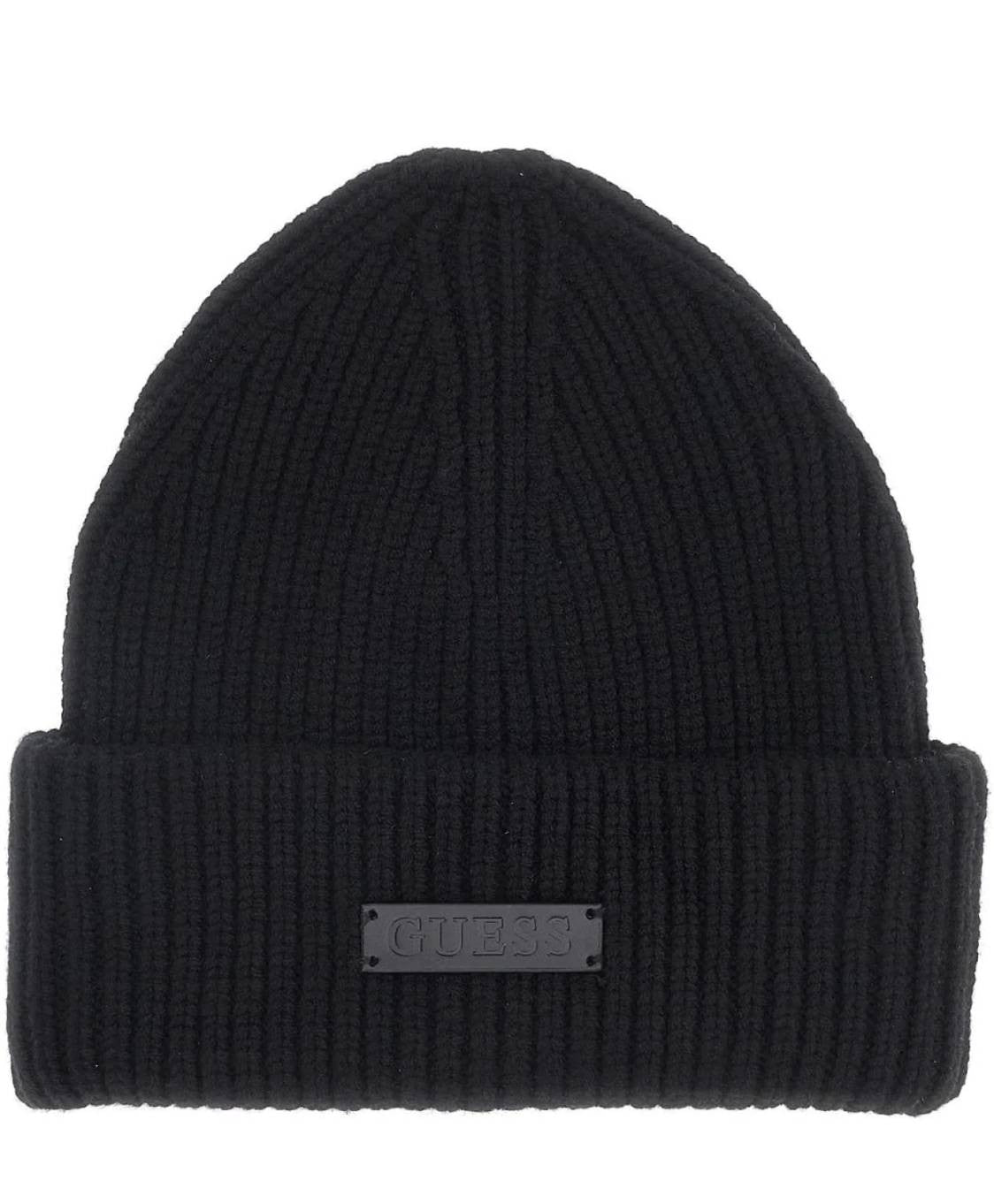Berretto Uomo Guess beanie black C27GU38 AM9693POL01