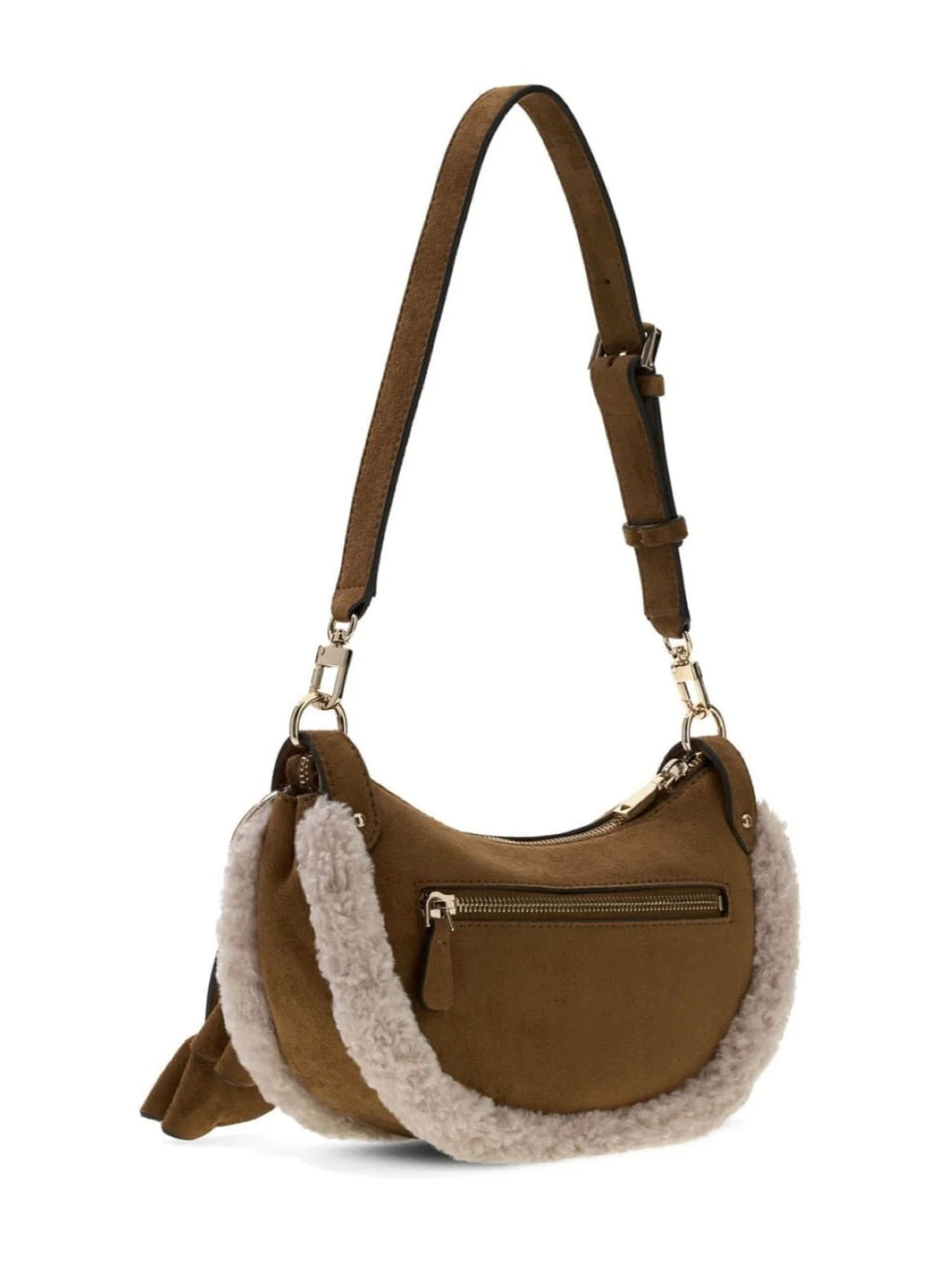 Borsa donna Guess a spalla/tracolla Katie cognac B27GU204 SW225318