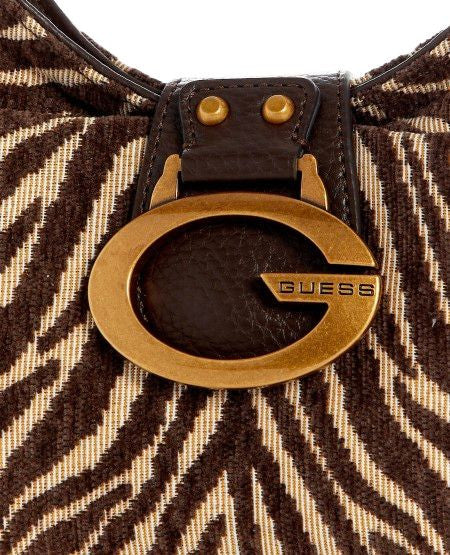 Borsa donna Guess a mano/spalla Camden mini brown B27GU207 ZB930872
