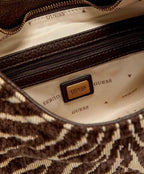 Borsa donna Guess a mano/spalla Camden mini brown B27GU207 ZB930872