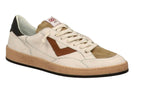 Scarpe uomo 4B12 sneakers white/ bush/ beige U27QB09 PLAYNEW-U1037