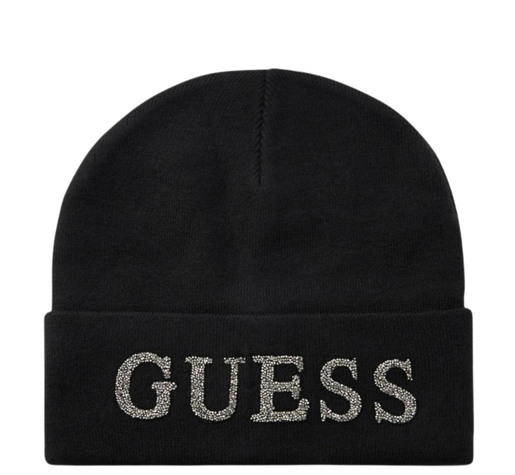 Berretto Donna Guess beanie glitter black C27GU43 AW5398POL01